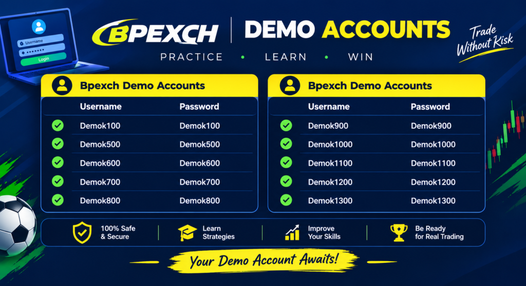 bpexch demo account list